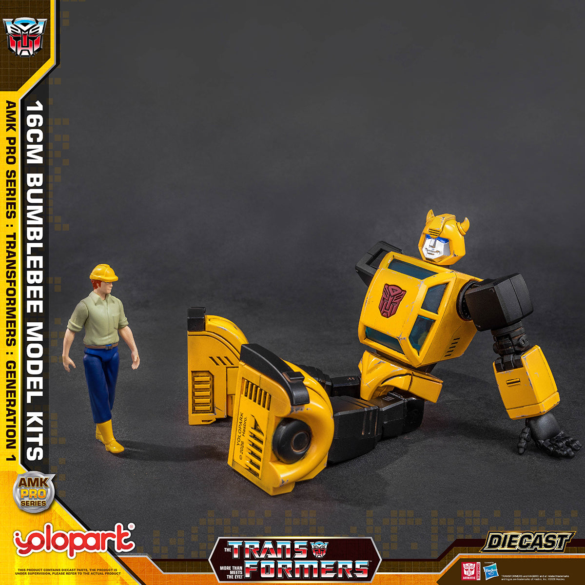 Yolopark AMK PROシリーズ トランスフォーマー G1 バンブルビー AMKPG1BB