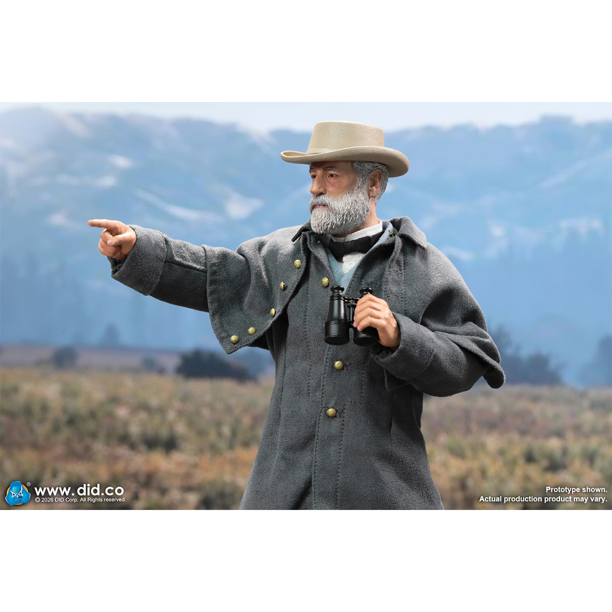 DID 1/6 アメリカ南北戦争 南軍将軍
