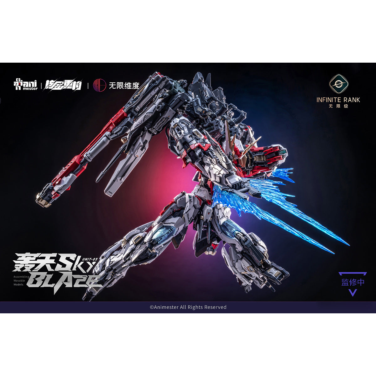 HiPlay Animester 1/72 03号機 轟天号 可動 プラモデル フルセット