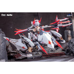 HiPlay 核金重構 (Nuclear Gold Reconstruction) 「紫微星·白」白蛇機娘 初回 1/12 スケール 色分け済み プラモデル 組み立てキット　美少女