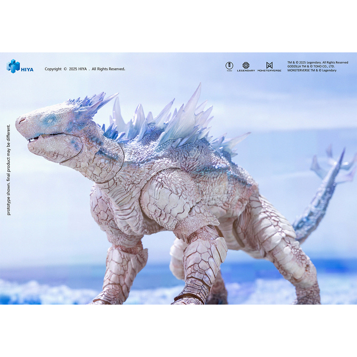 HiPlay HIYATOYS ゴジラvsコング 氷結ブレス スノーデーモン EBG0189 可動フィギュア 塗装済み 完成品 モンスター