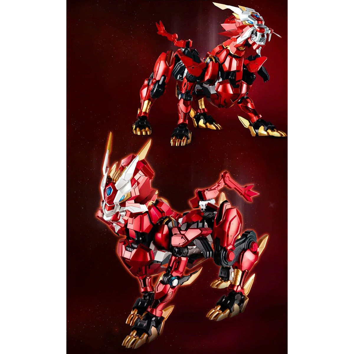 HiPlay 壹理創玩 超獣武装  UBF-M01 幻麟神 色分け済みプラモデル 組み立てキット
