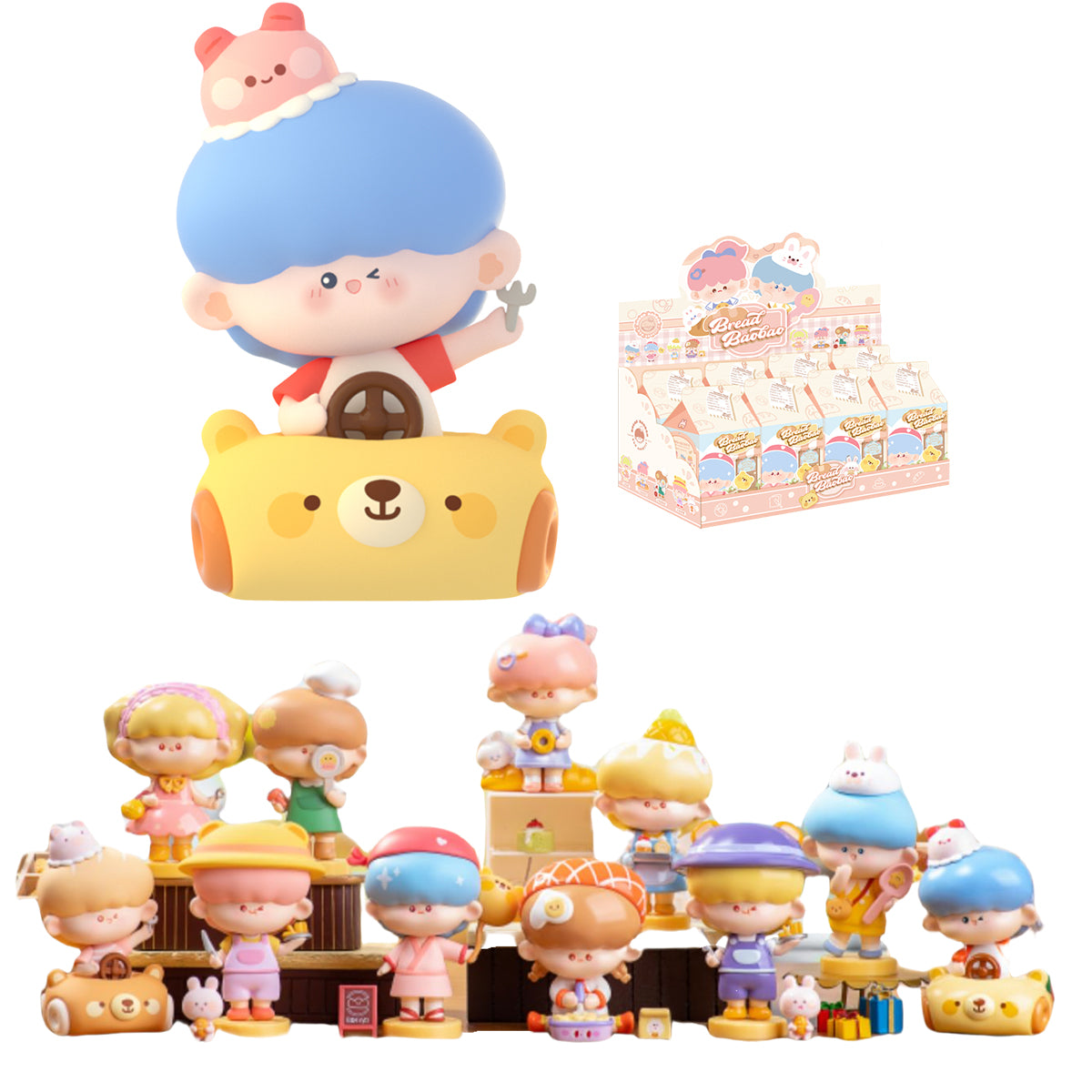 HiPlay Simontoys パオパオ兄妹パン ブラインドボックス
