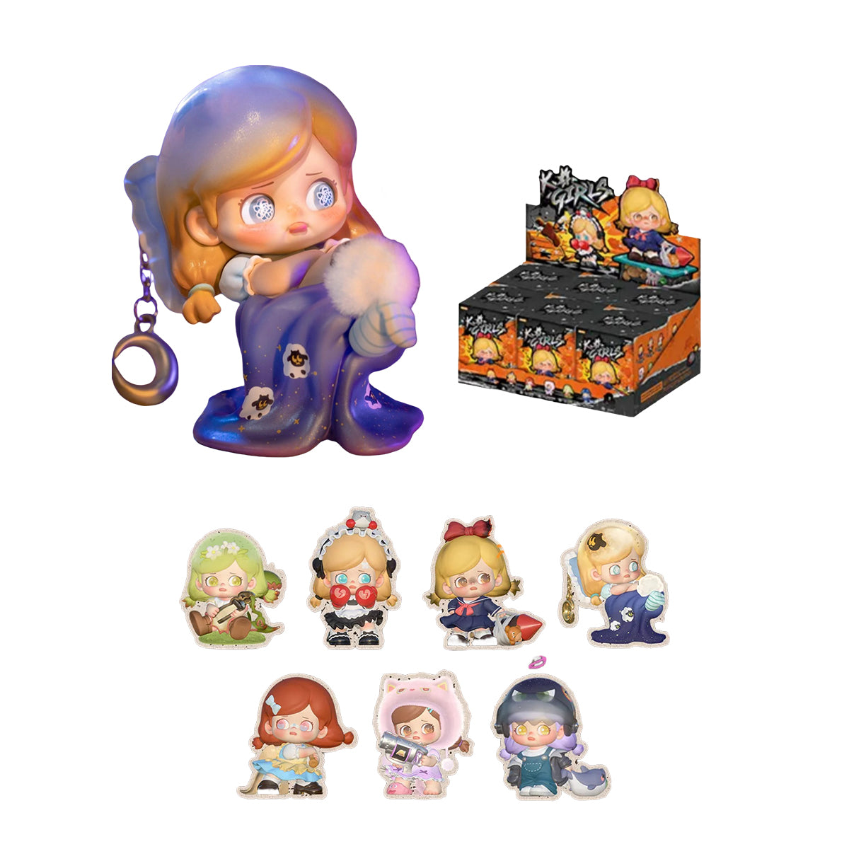 HiPlay JOTOYS KOKOSA 暴走ロリータシリーズ ガチャガチャ お姉様系子供ココサ 単品版 ブラインドボックス