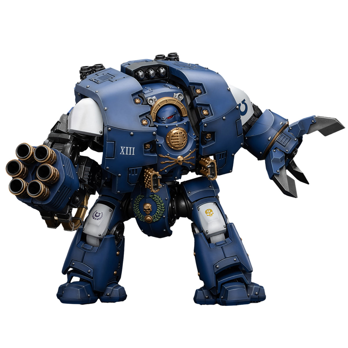 HiPlay JOYTOY Warhammer The Horus Heresy 1/18 ウルトラマリーン リヴァイアサン・ドレッドノート サイクロニック・メルタランス＆シージクロー JT8643  可動フィギュア 塗装済み 完成品