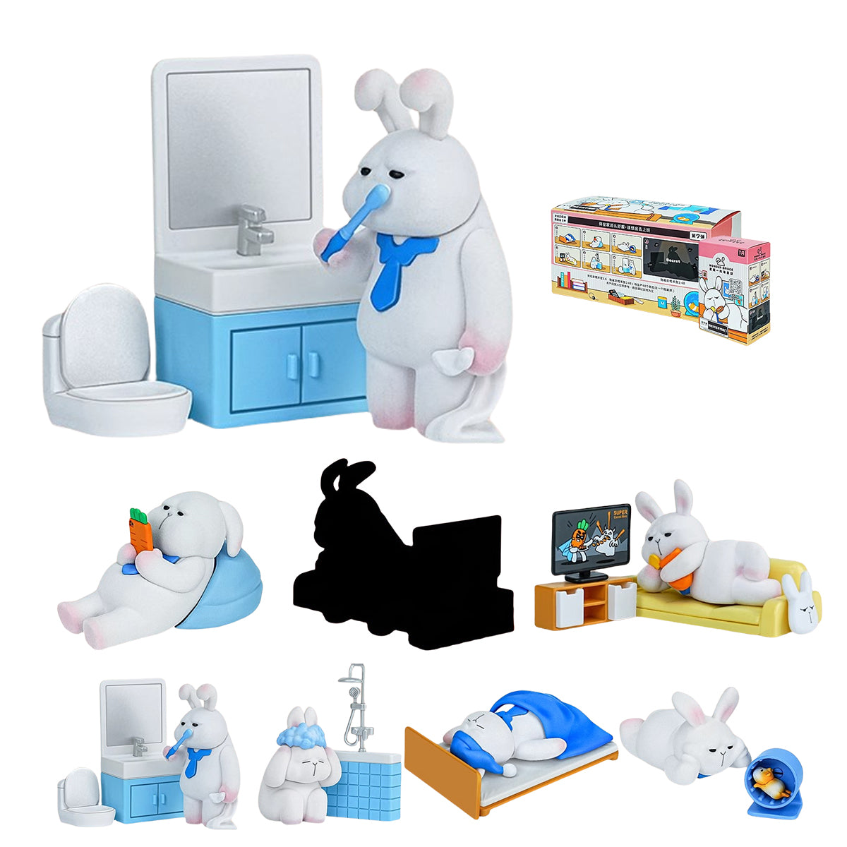 HiPlay TOYS ALLIANCE マンデー・ブルース第七弾 -家から一歩も出たくない MBR-A07 ブラインドボックス