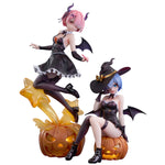 HiPlay Animester×KDcolle 『Re:ゼロから始める異世界生活』 ラム＆レム 幻夜の魔法使いVer. 1/7  美少女 フィギュア 塗装済み 完成品 PVC&ABS製