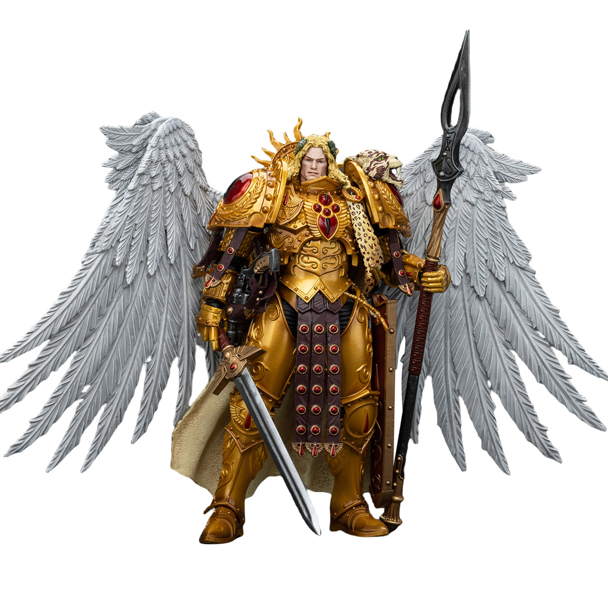 HiPlay JOYTOY Warhammer The Horus Heresy IX軍団のプライマーク、ブラッドエンジェルスのサングイニウス JT00218  1/18 可動フィギュア 塗装済み 完成品 PVC製