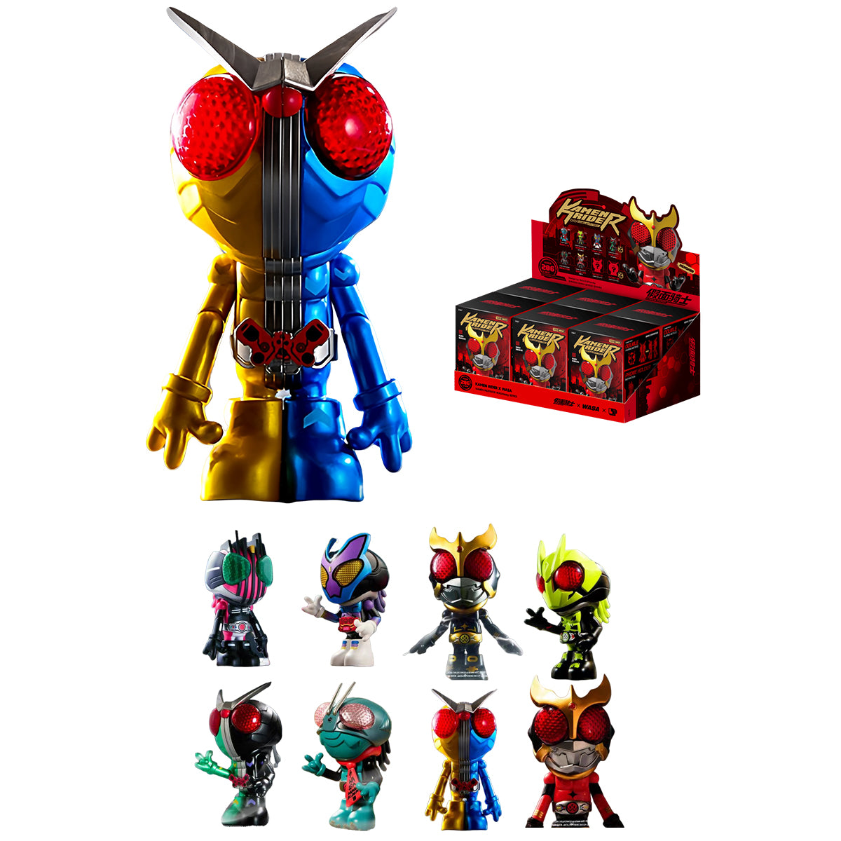 HiPlay WASA 仮面ライダー Kamen Rider206 WASA 龍シリーズ ブラインドボックス