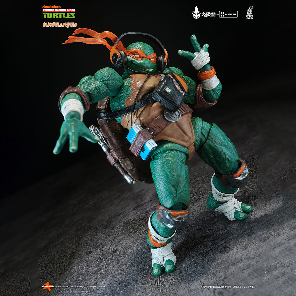 HEATBOYS HEFIG 忍者亀 Michelangelo ミケランジェロ HB0105