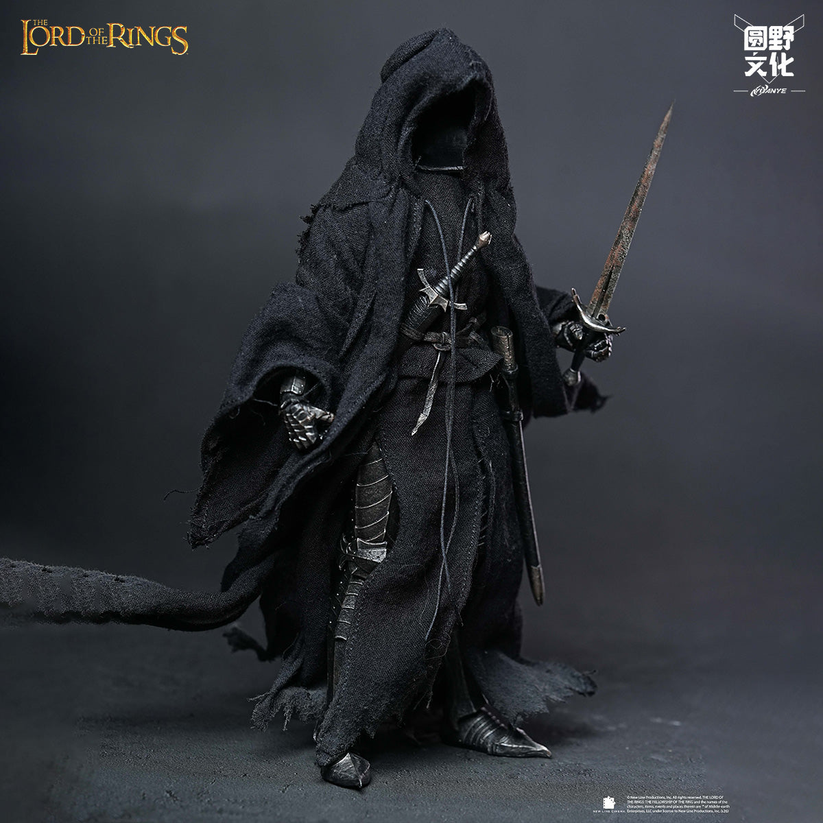 圓野文化 x Nottaa 1/12 ロード・オブ・ザ・リング ナズグル ＆ 黒馬セット