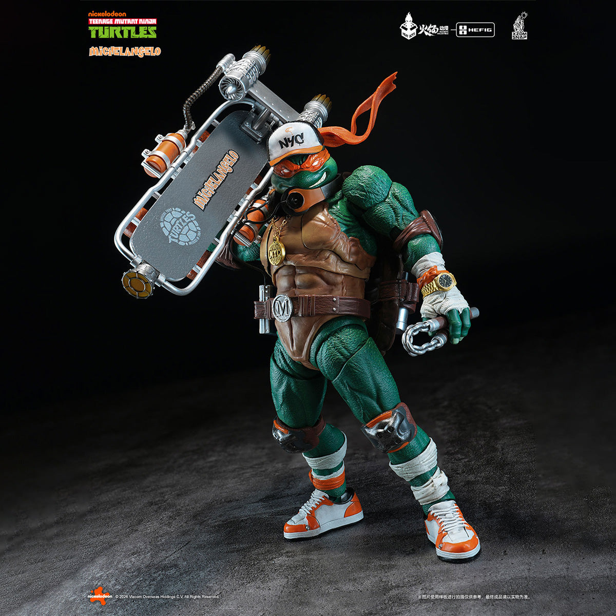 HEATBOYS HEFIG 忍者亀 Michelangelo ミケランジェロ HB0105