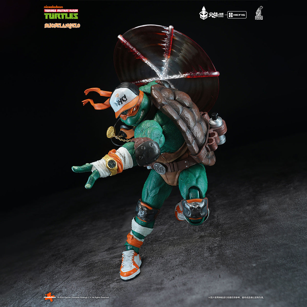 HEATBOYS HEFIG 忍者亀 Michelangelo ミケランジェロ HB0105