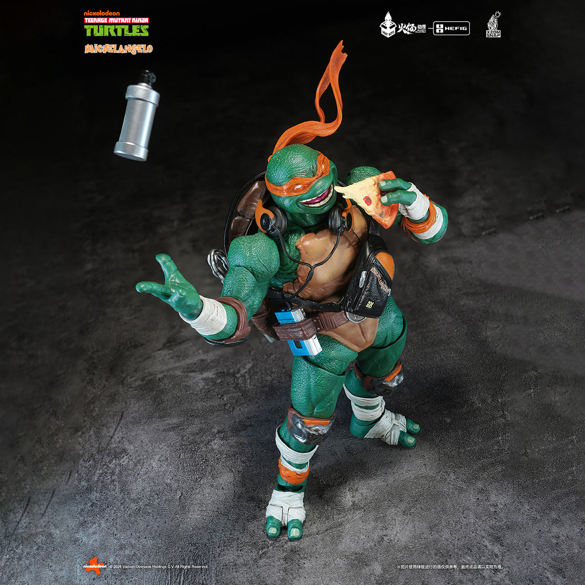 HEATBOYS HEFIG 忍者亀 Michelangelo ミケランジェロ HB0105