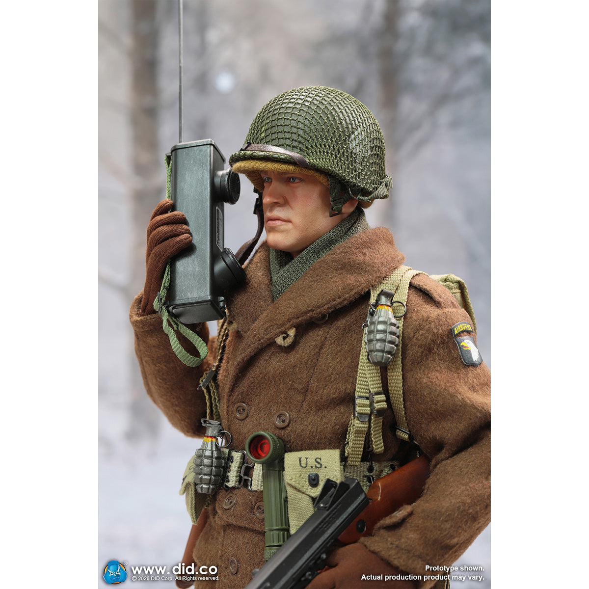 DID 1/6 WW2 アメリカ陸軍 第101空挺師団 第506歩兵連隊 バック少尉