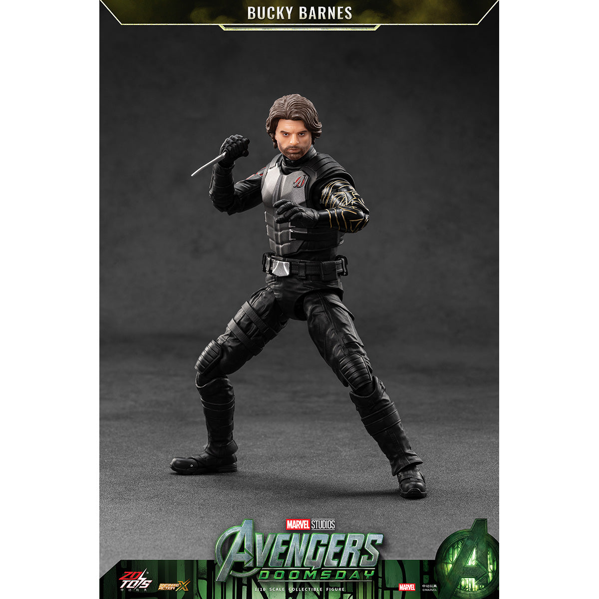 ZD Toys アベンジャーズ：ドゥームズデイ バッキー・バーンズ（ウィンター・ソルジャー）
