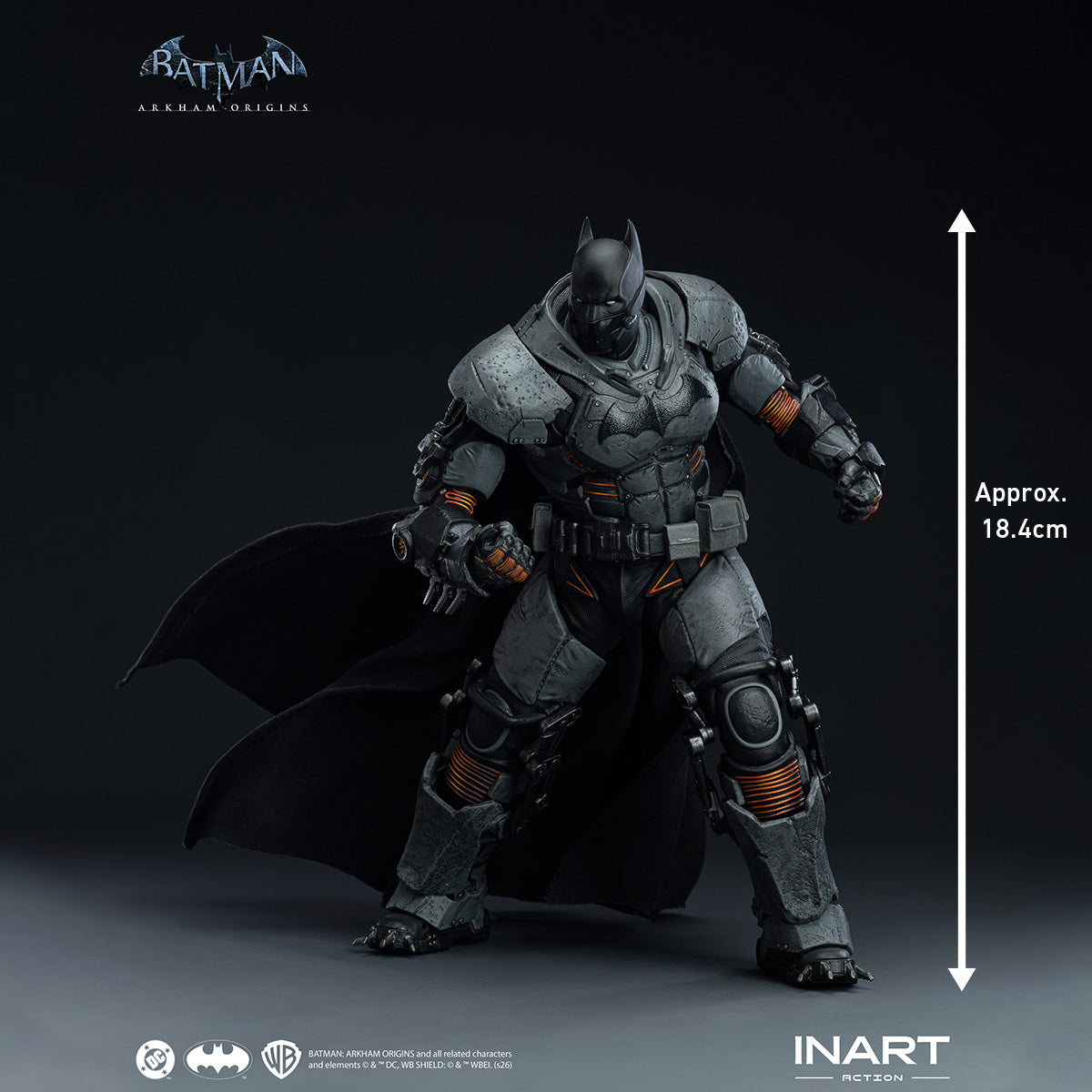 INART Action バットマン：アーカム・ビギンズ バットマン（XEスーツ） MAG G0013