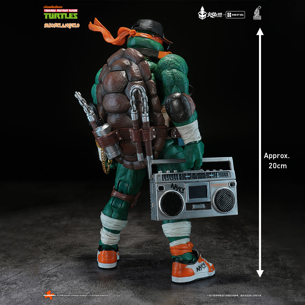 HEATBOYS HEFIG 忍者亀 Michelangelo ミケランジェロ HB0105