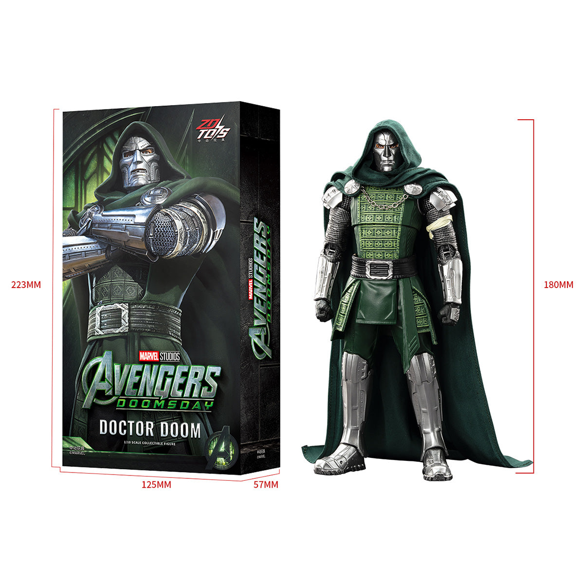 ZD Toys アベンジャーズ：ドゥームズデイ ドクター・ドゥーム 1968-01