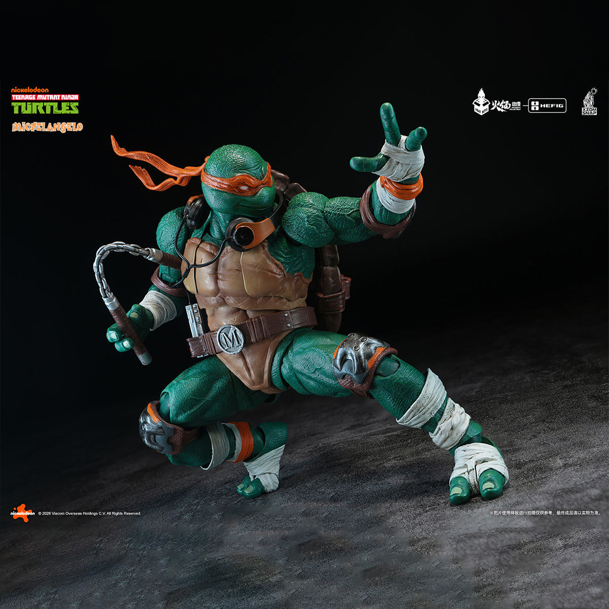 HEATBOYS HEFIG 忍者亀 Michelangelo ミケランジェロ HB0105