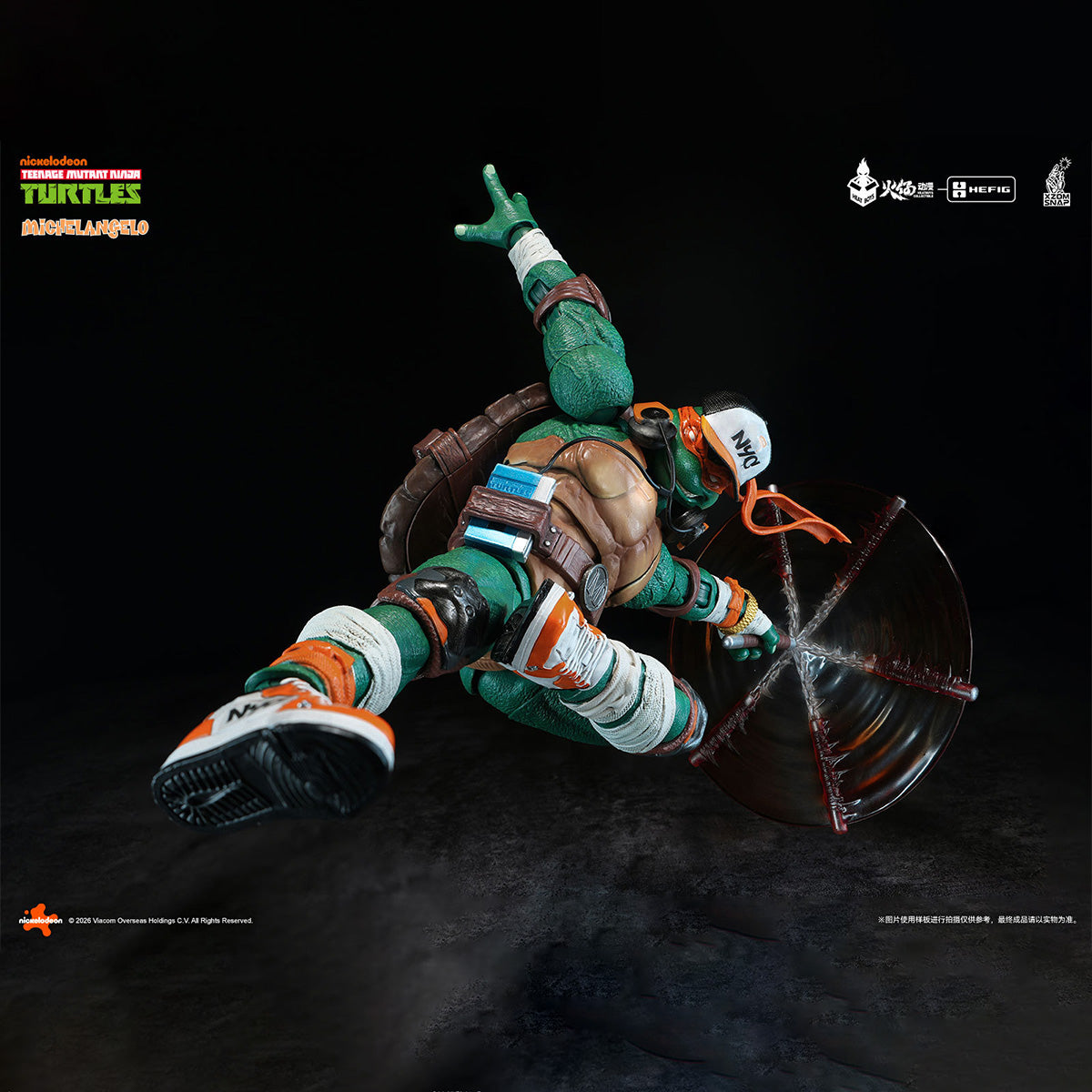 HEATBOYS HEFIG 忍者亀 Michelangelo ミケランジェロ HB0105
