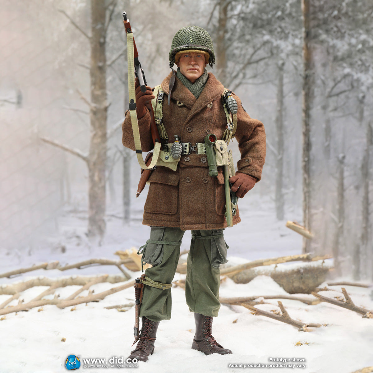 DID 1/6 WW2 アメリカ陸軍 第101空挺師団 第506歩兵連隊 バック少尉